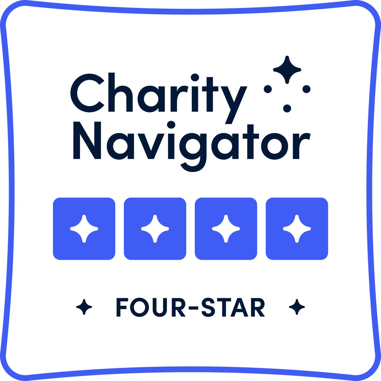 Charity Navigator Four-Star rating